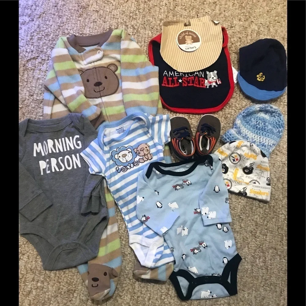 Baby Boy 0-6 Months Bundle